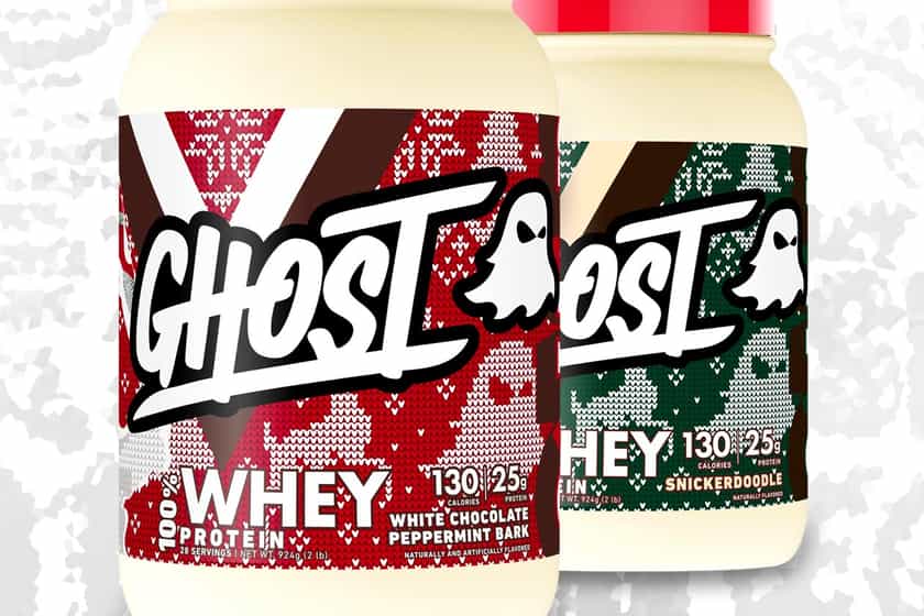 White Chocolate Peppermint Bark Ghost Whey