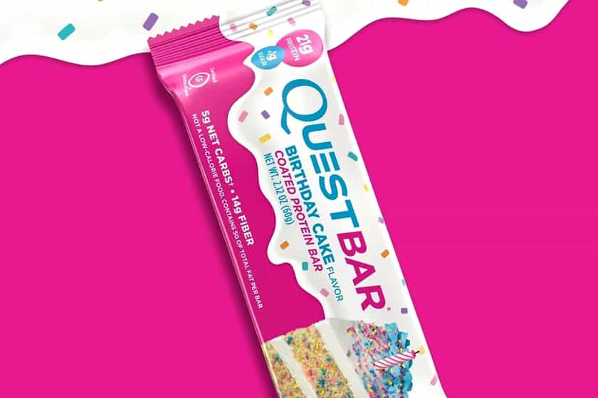 Birthday Cake Quest Bar