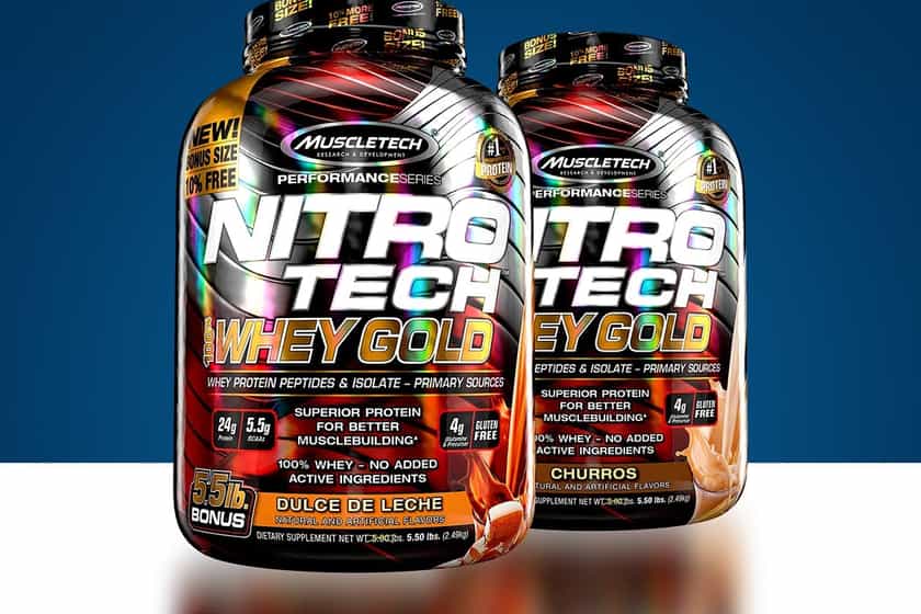 Dulce De Leche Nitro-Tech Whey Gold