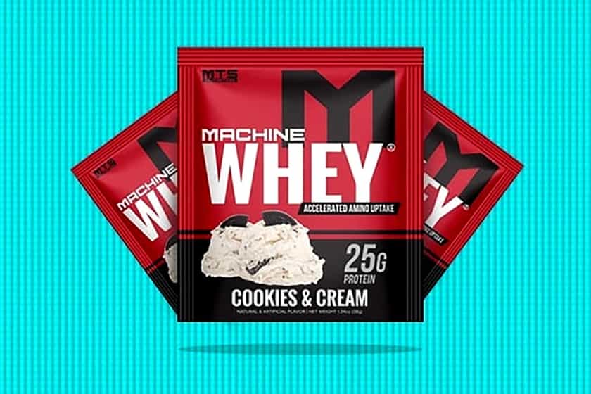 machine whey samples