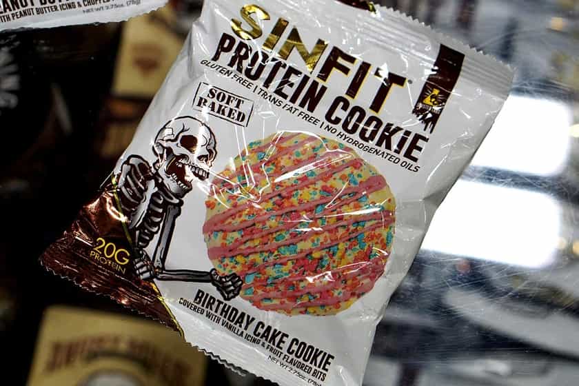 sinfit protein cookie