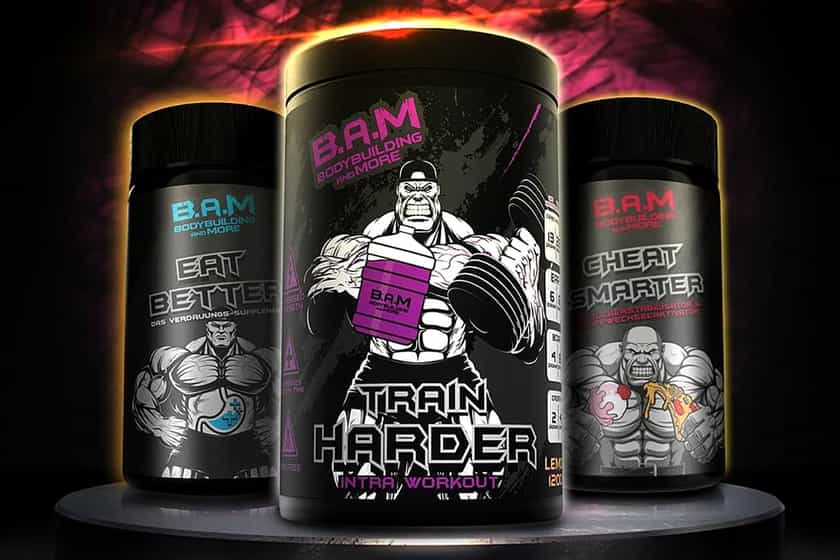 bam Train Harder Eat Better Cheat Smarter