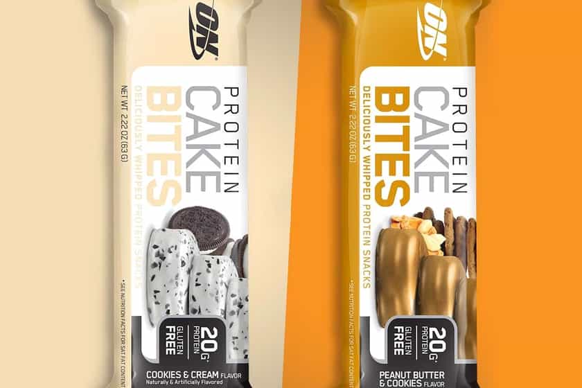 cookies cream protein cake bites