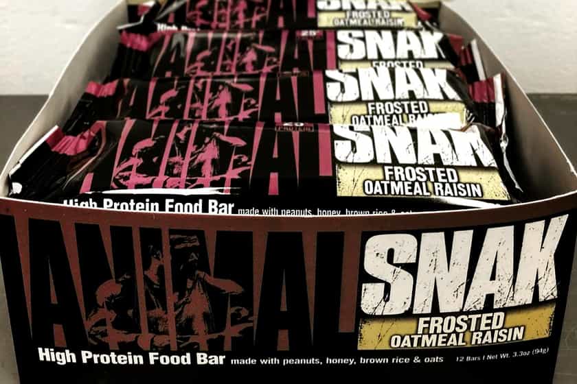 frosted oatmeal raisin animal snak