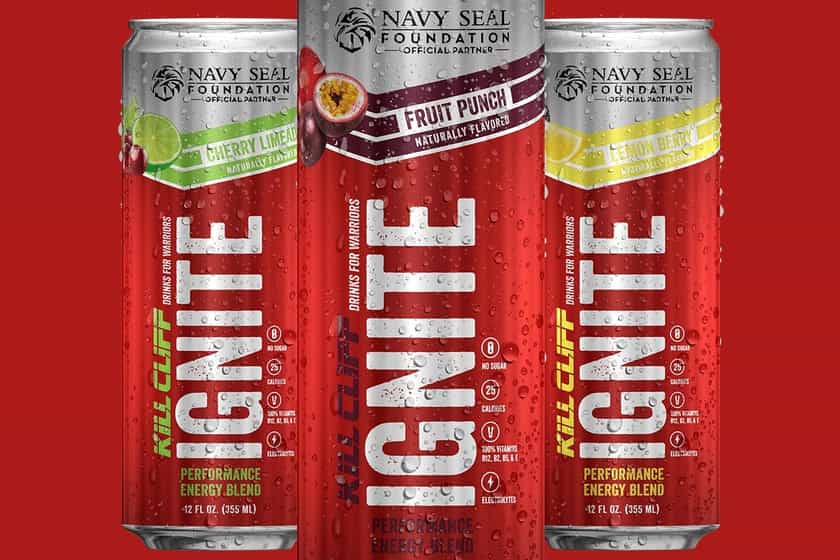 kill cliff ignite energy drink