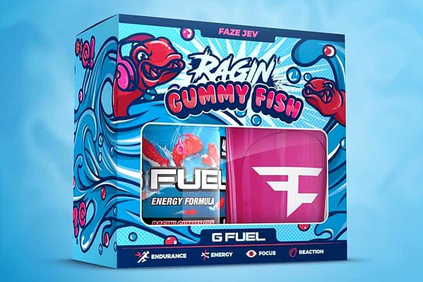 ragin gummy fish g fuel