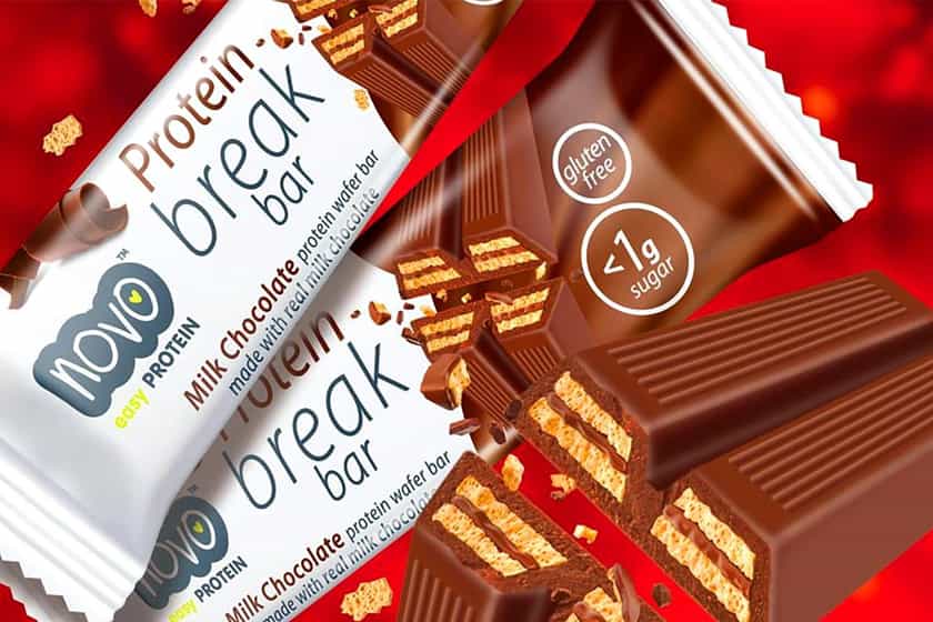 novo protein break bar