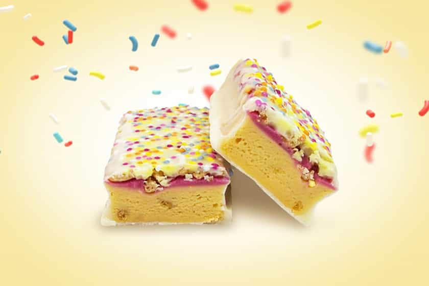 brilliant birthday cake macro munch