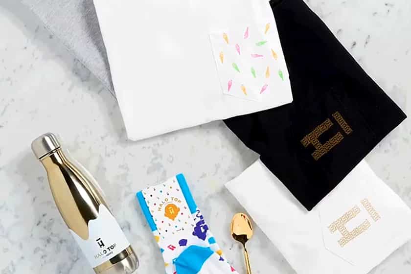 halo top merchandise