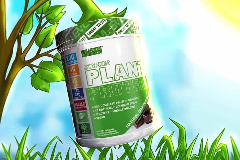 evl stacked plant protein