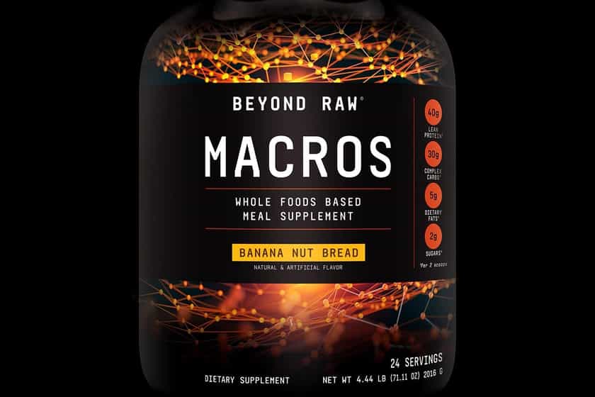 beyond raw banana nut bread macros
