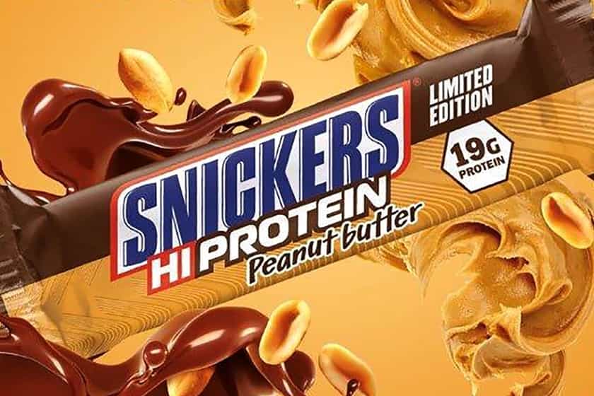snickers hi protein peanut butter