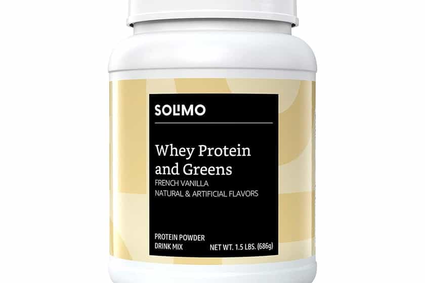 Solimo Whey Protein and Greens