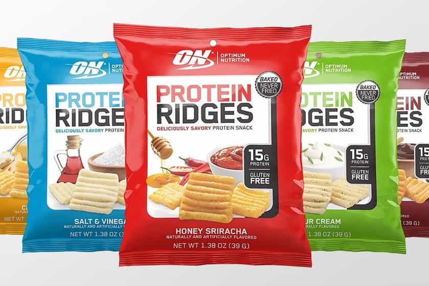 optimum nutrition protein ridges