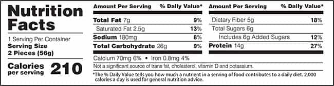 optimum nutrition protein nature bites