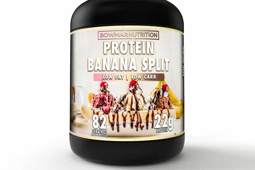 bowmar nutrition protein banana split