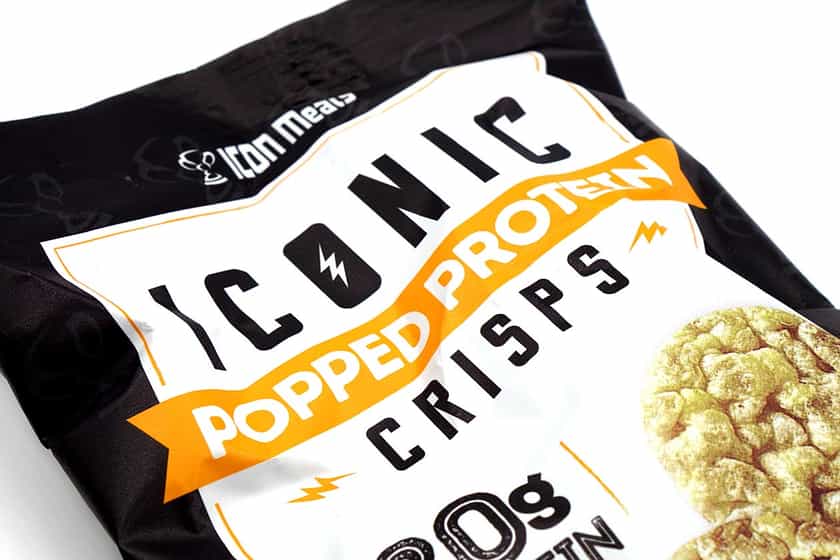 iconic popped protein crisps review