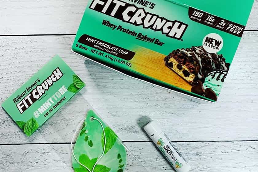 mint chocolate chip fit crunch