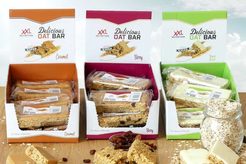 xxl nutrition delicious oat bar
