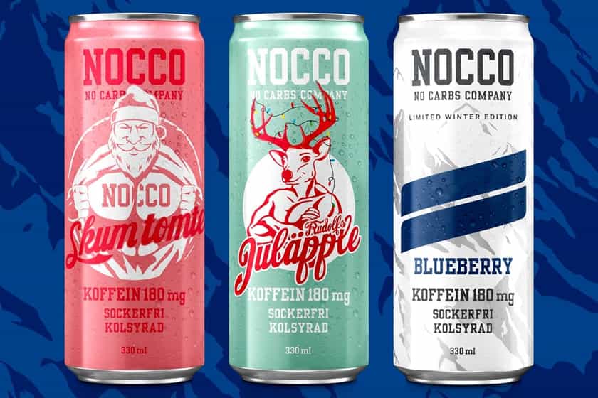 nocco limited christmas drinks