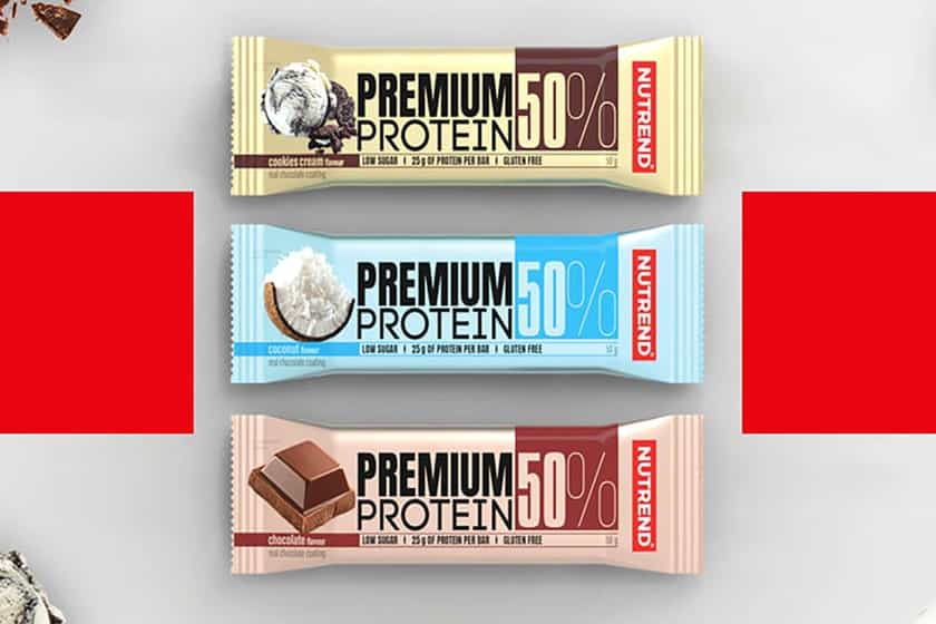 nutrend premium protein 50 bar