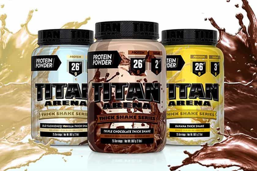titan thick shake protein