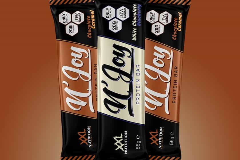 xxl nutrition n joy protein bar
