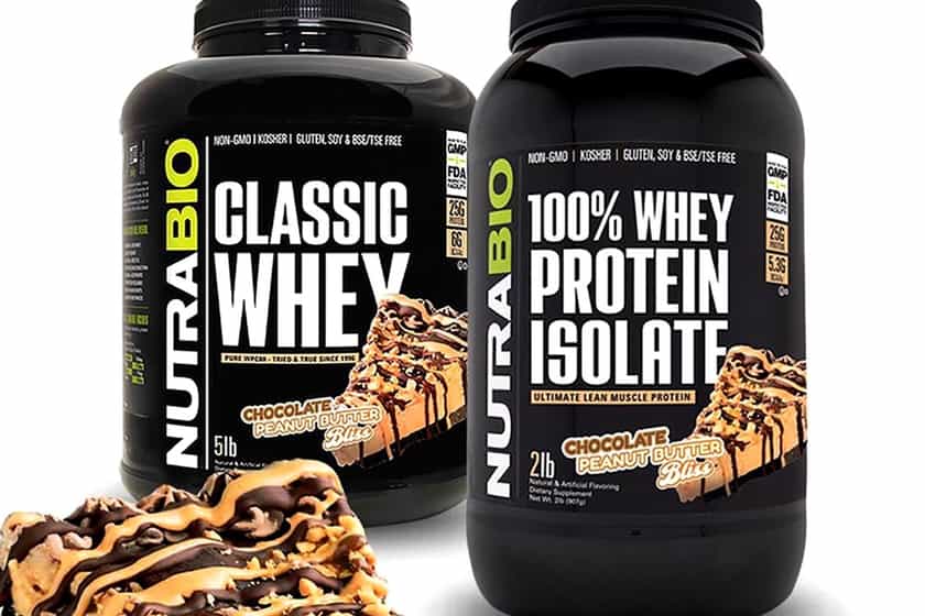 chocolate peanut butter bliss nutrabio whey isolate
