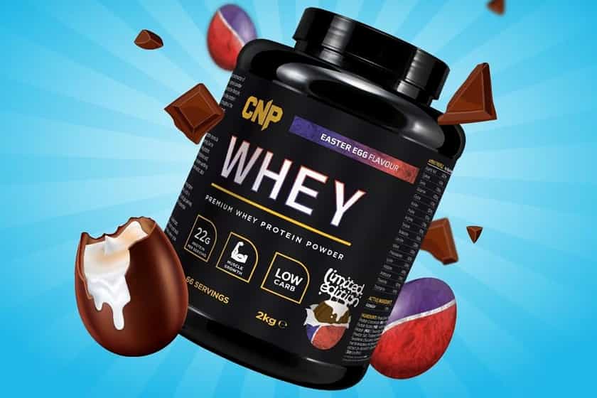 cnp easter egg whey protein powder