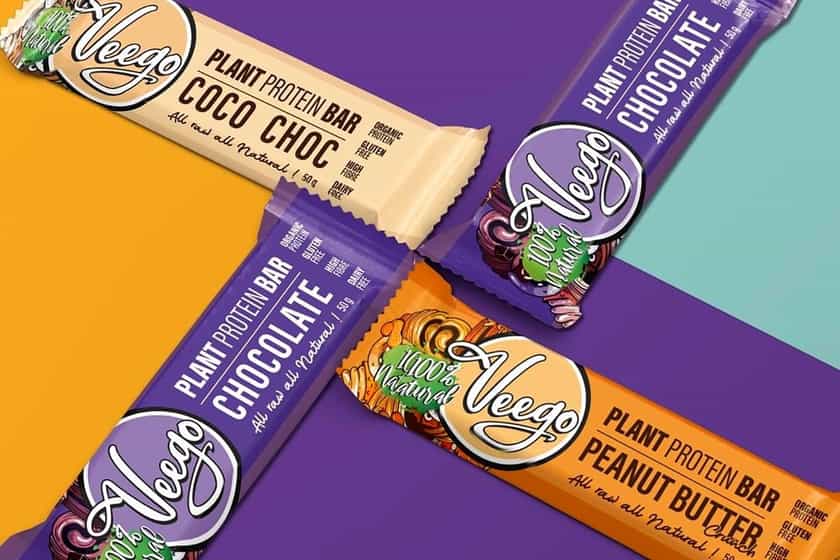 veego plant protein bar