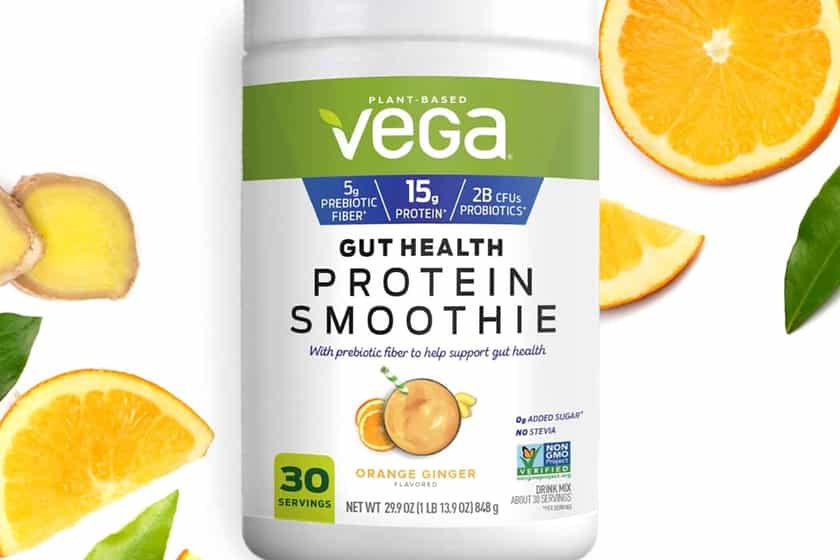 vega gut health protein smoothie