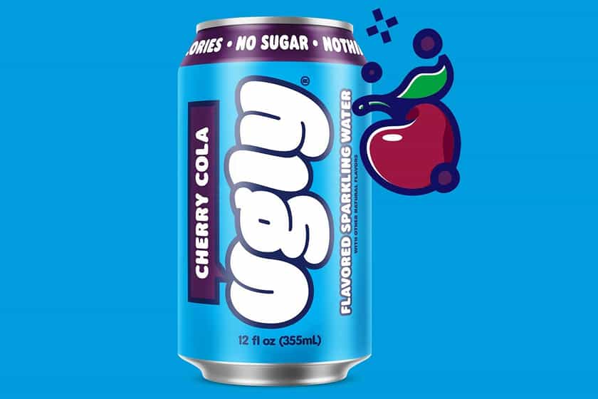 ugly drinks cherry cola sparkling water