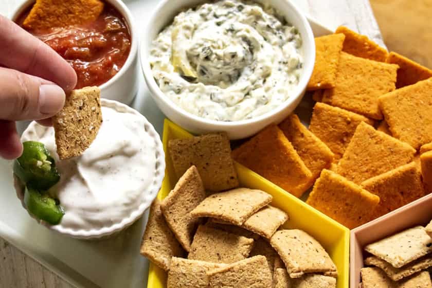 fat snax almond flour crackers