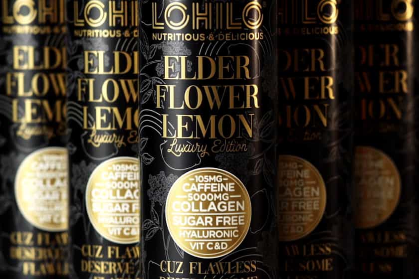 lohilo luxury edition caffeine and collagen drink