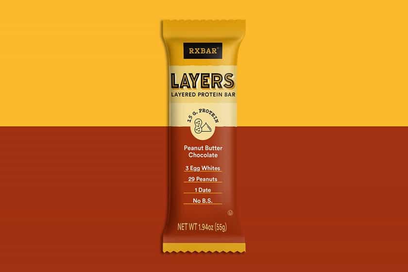 rxbar layers protein bar
