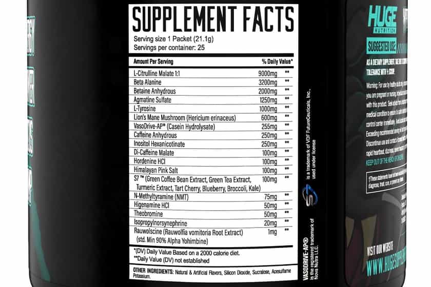 introducing huge nutrition