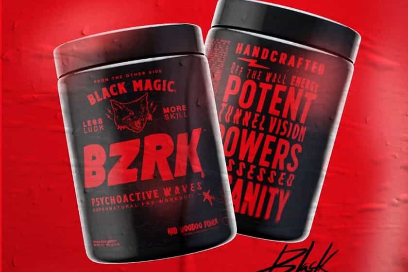 black magic red voodoo punch bzrk