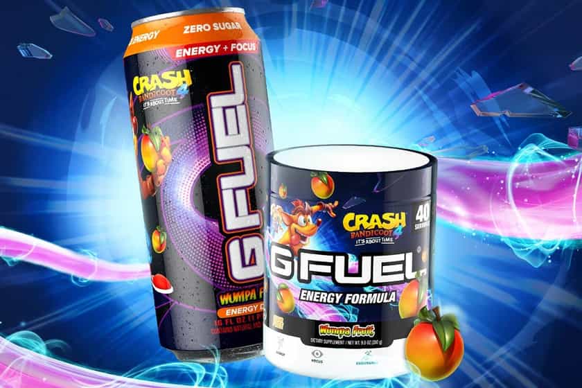 crash bandicoot wumpa fruit g fuel