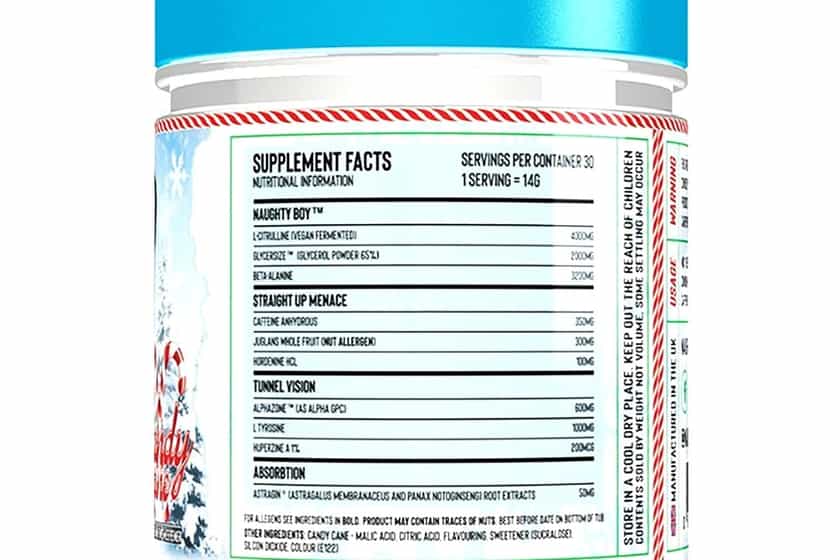 naughty boy candy cane menace