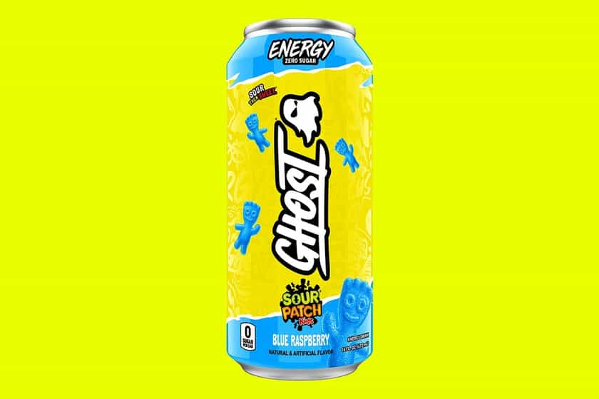 sour patch kids blue raspberry ghost energy