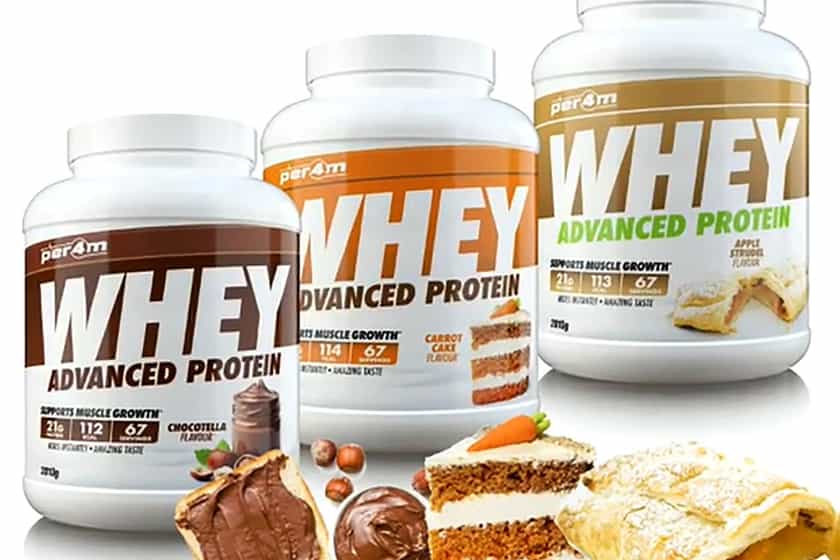 per4m whey protein powder chocotella