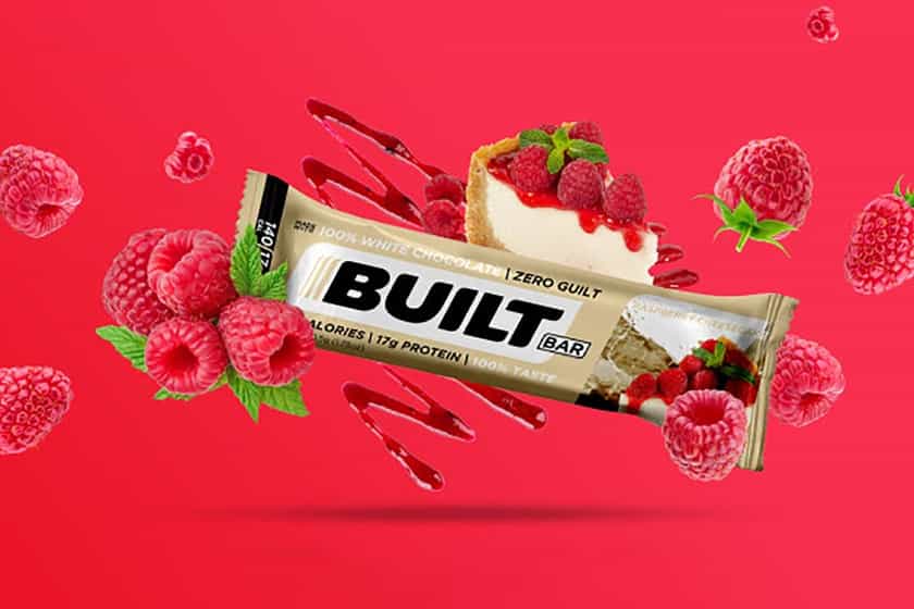 raspberry cheesecake built bar