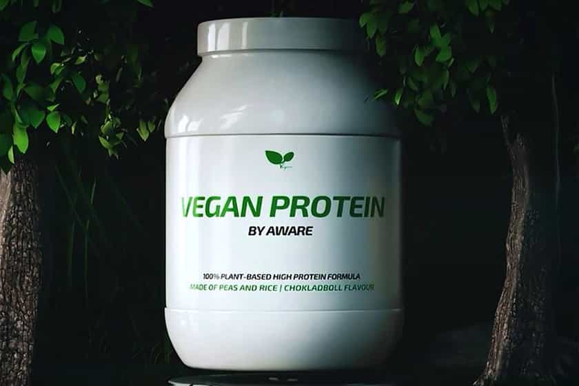 aware nutrition vegan protein