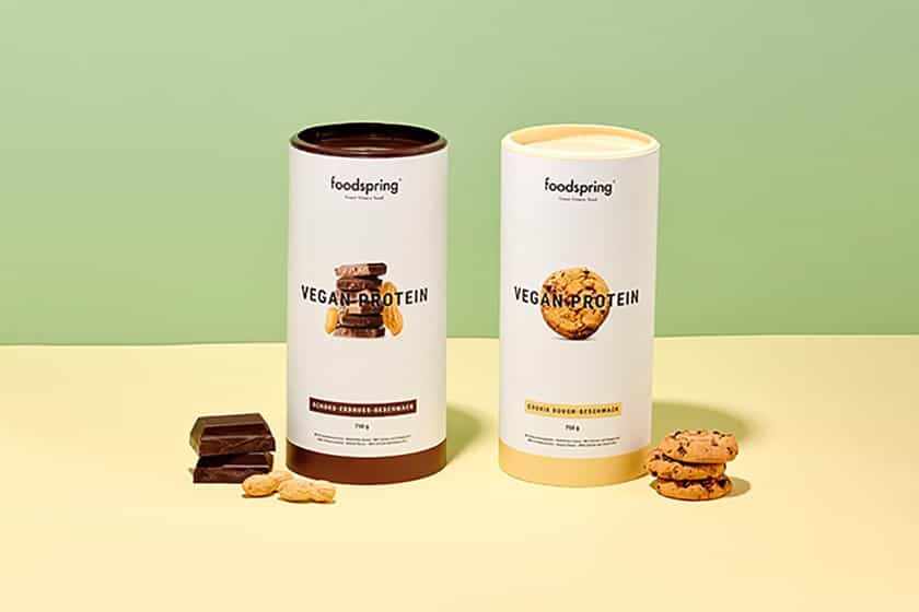foodspring vegan protein two more flavors