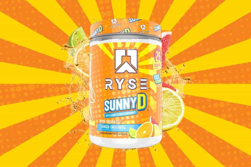 ryse sunnyd pre-workout