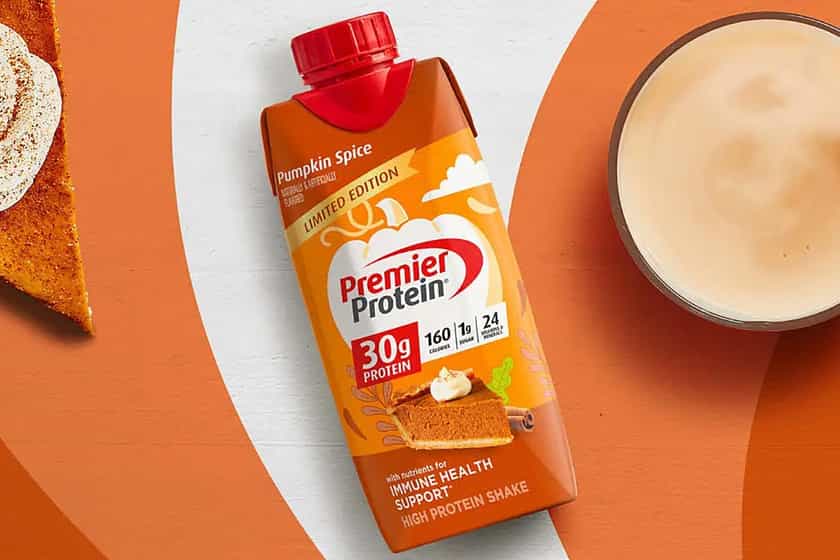 premier protein pumpkin spice protein rtd