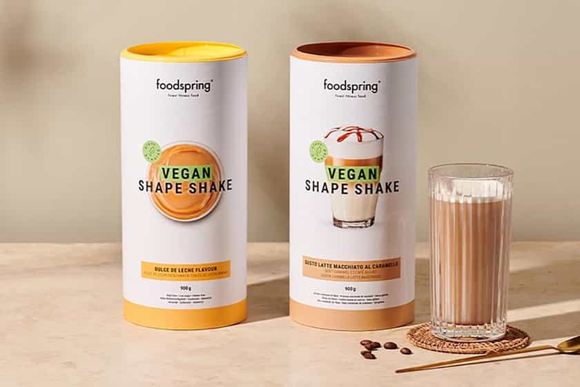 Foodspring Caramel Latte Macchiato Vegan Shape Shake