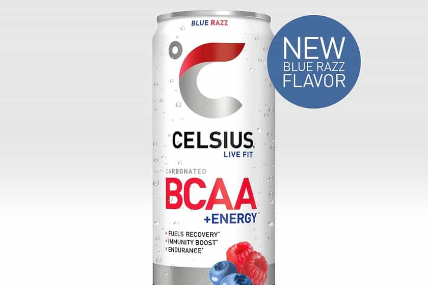 Celsius Blue Razz Bcaa Energy