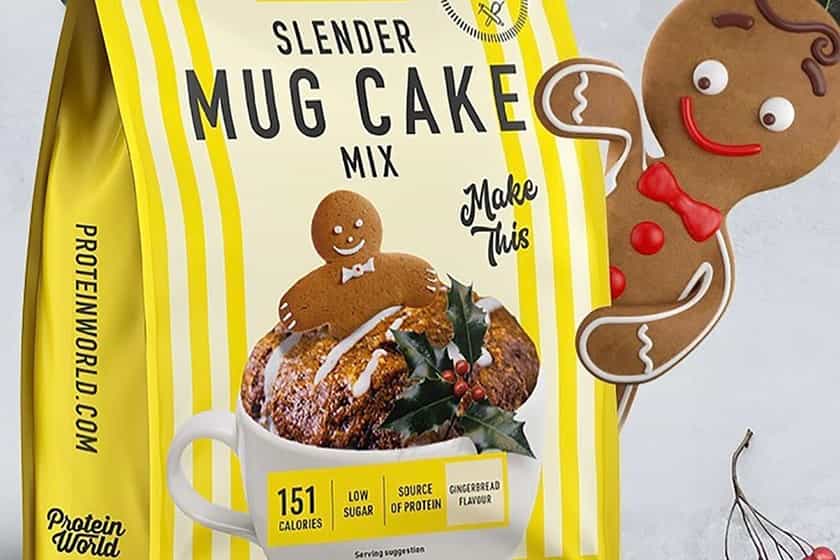 Protein World Gingerbread Slender Mug Cake Mix