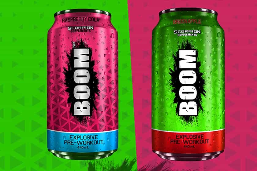 Scorpion Raspberry Cola Green Apple Boom